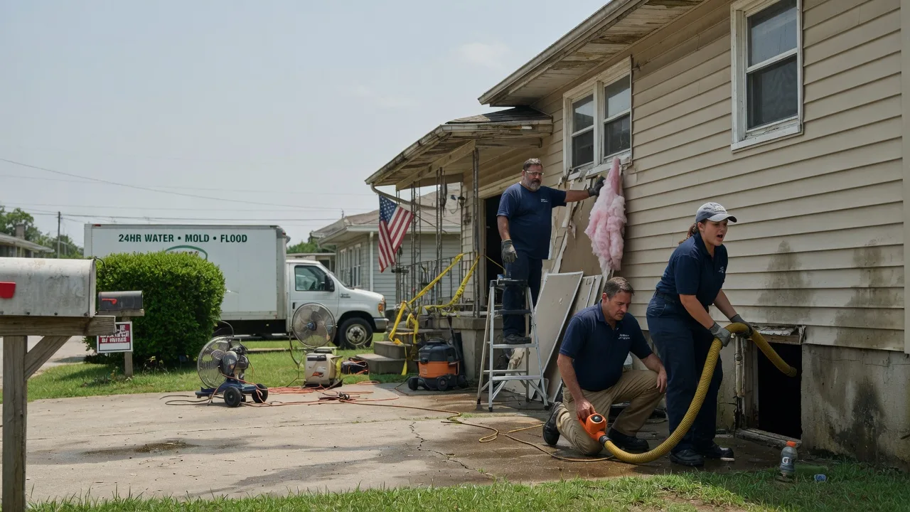 Water Damage Repair in Oakland, MS near me